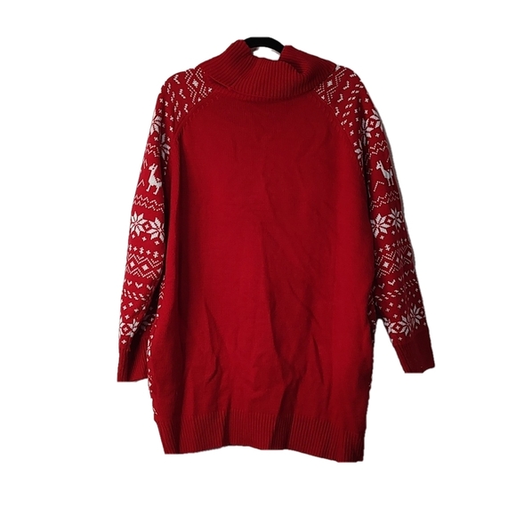 Ugly Christmas Sweater Llama Theme Size XL - Picture 3 of 3